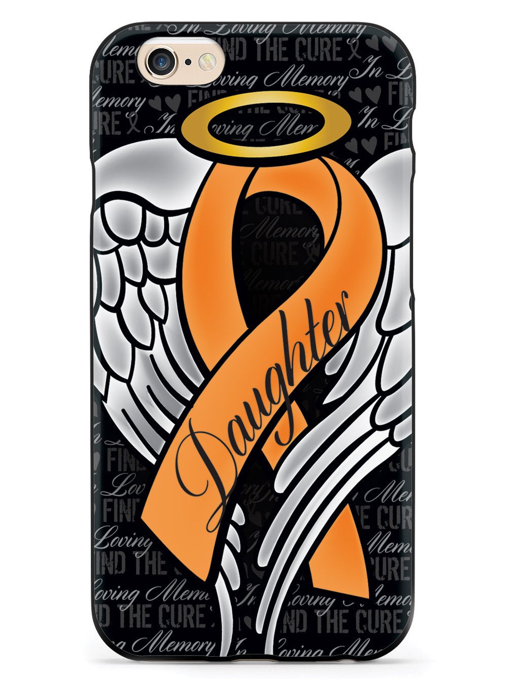 In Loving Memory of My Daughter - Orange Ribbon Case