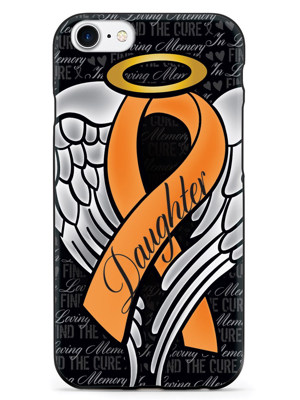 In Loving Memory of My Daughter - Orange Ribbon Case