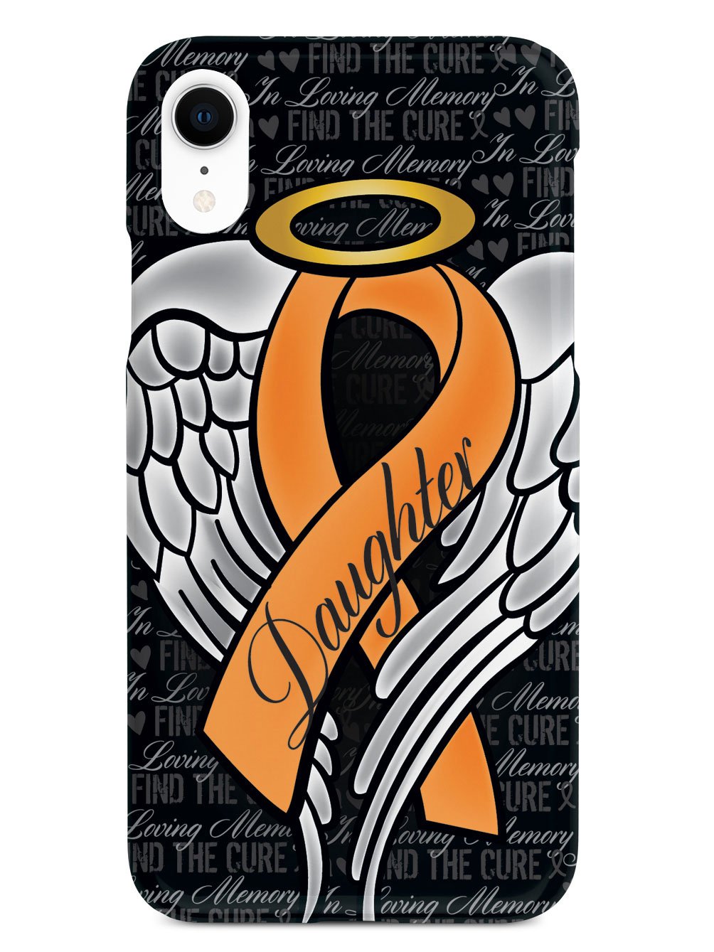 In Loving Memory of My Daughter - Orange Ribbon Case