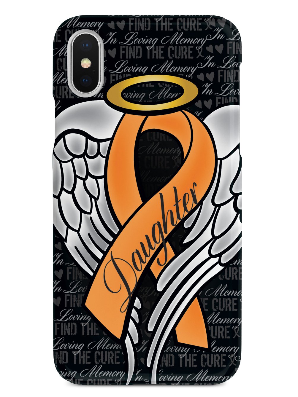 In Loving Memory of My Daughter - Orange Ribbon Case