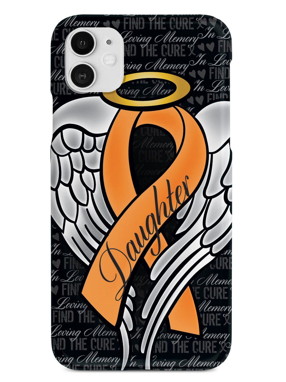 In Loving Memory of My Daughter - Orange Ribbon Case