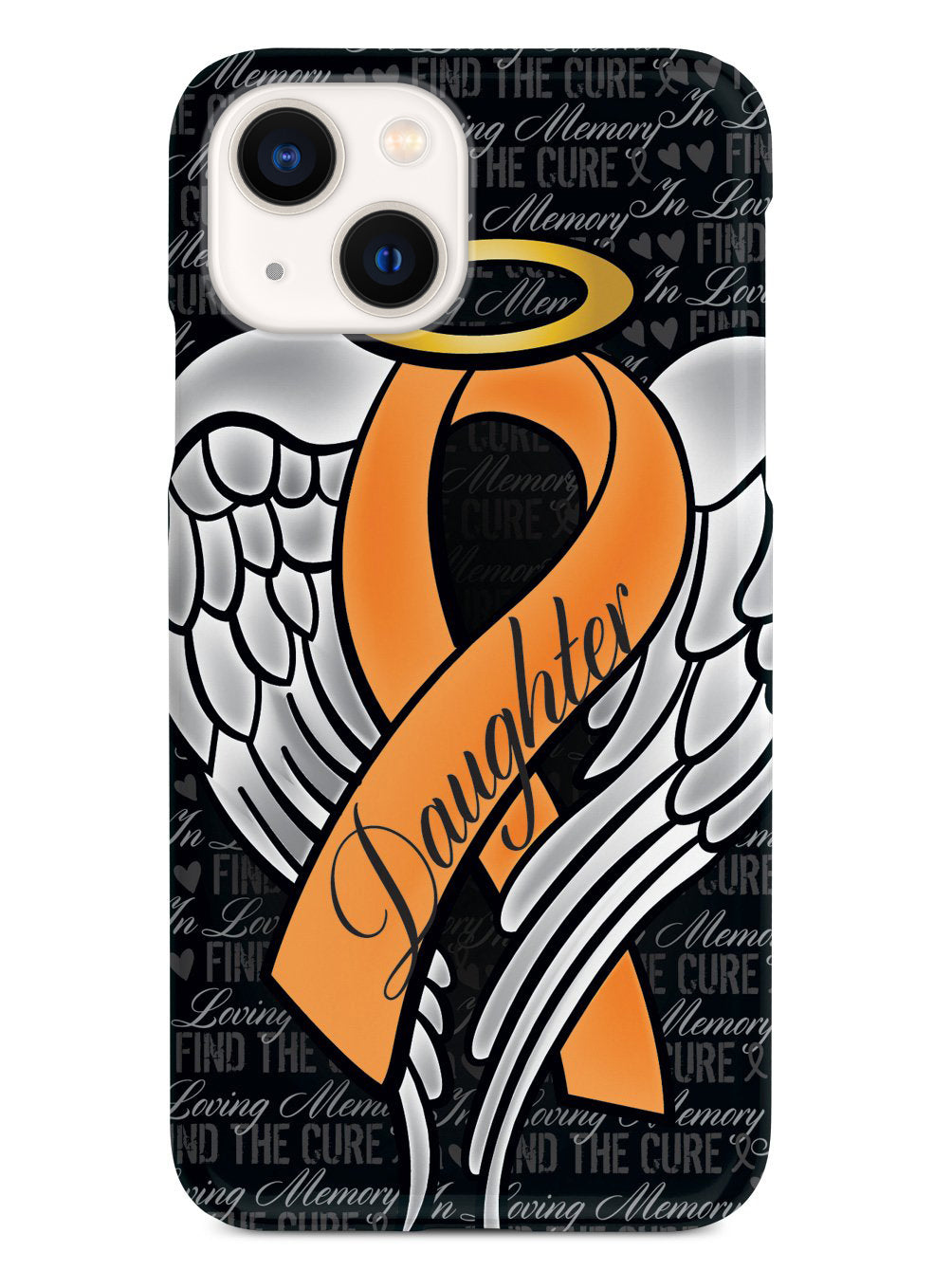 In Loving Memory of My Daughter - Orange Ribbon Case