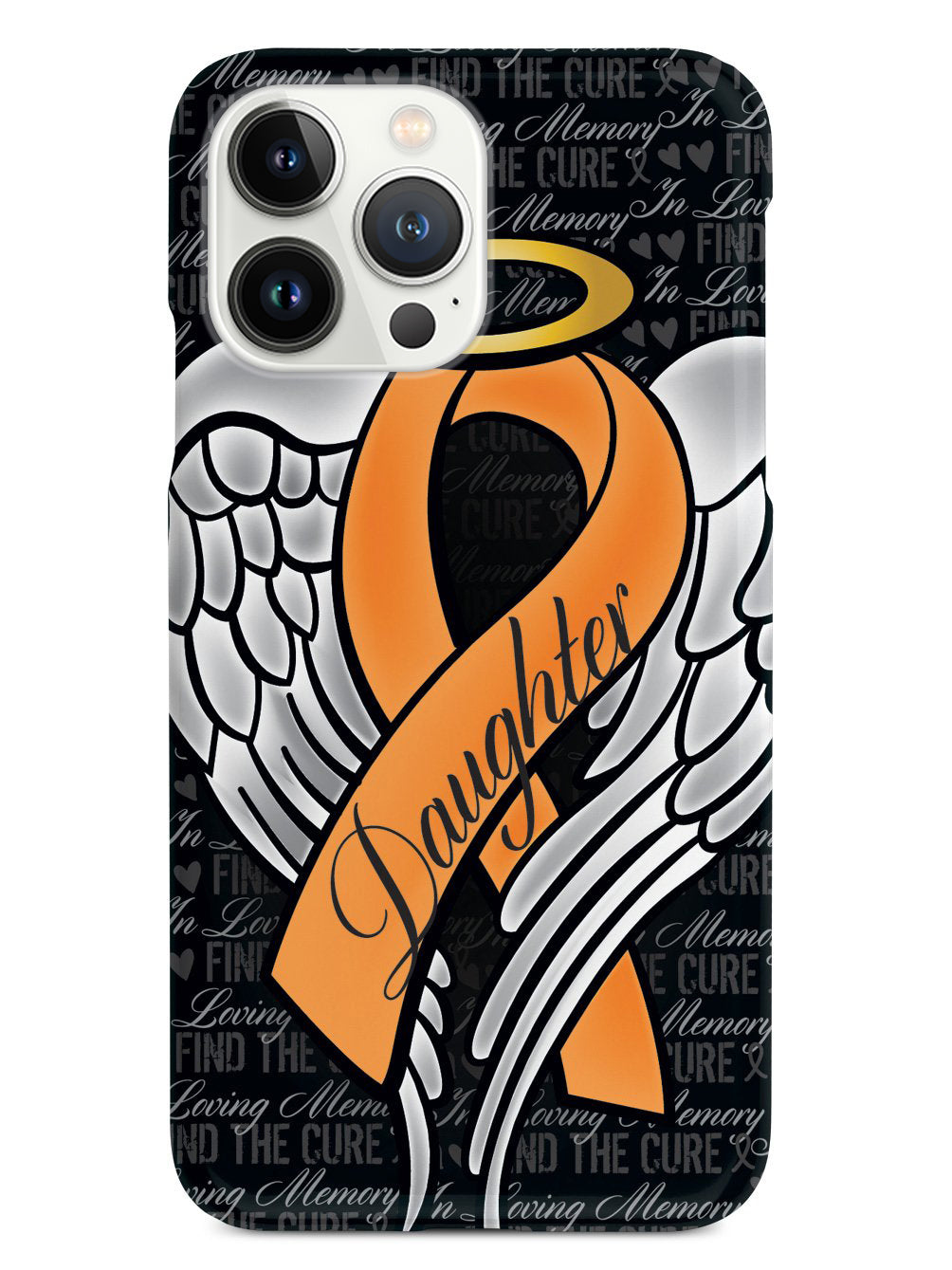 In Loving Memory of My Daughter - Orange Ribbon Case