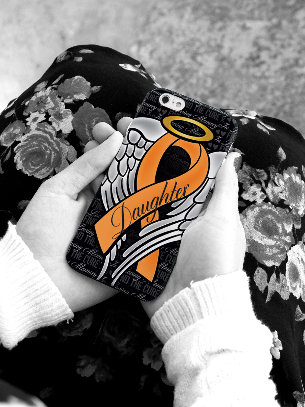 In Loving Memory of My Daughter - Orange Ribbon Case