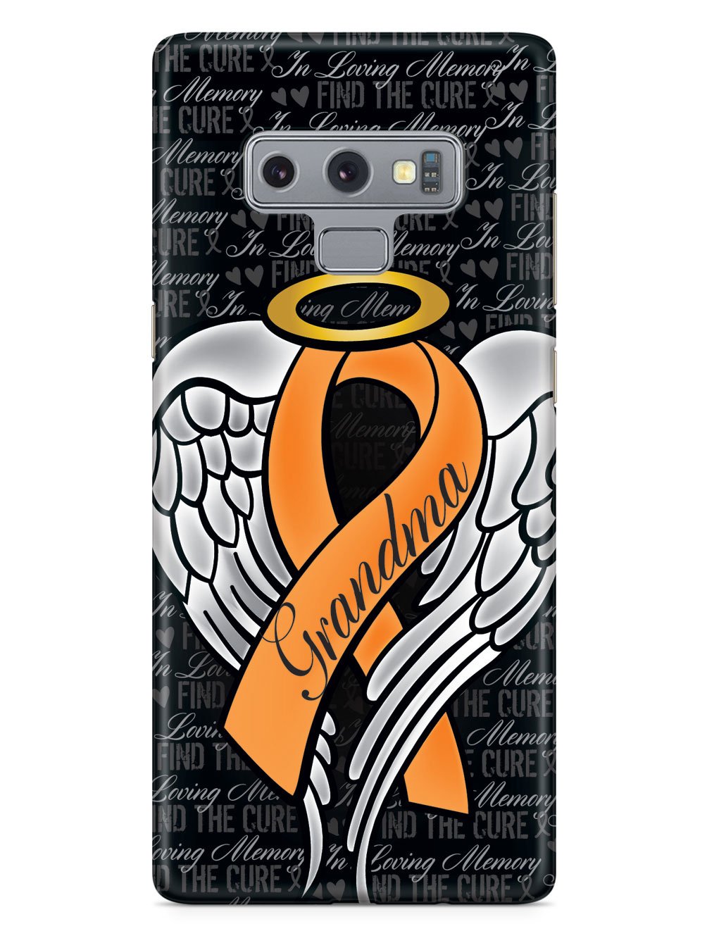 In Loving Memory of My Grandma - Orange Ribbon Case