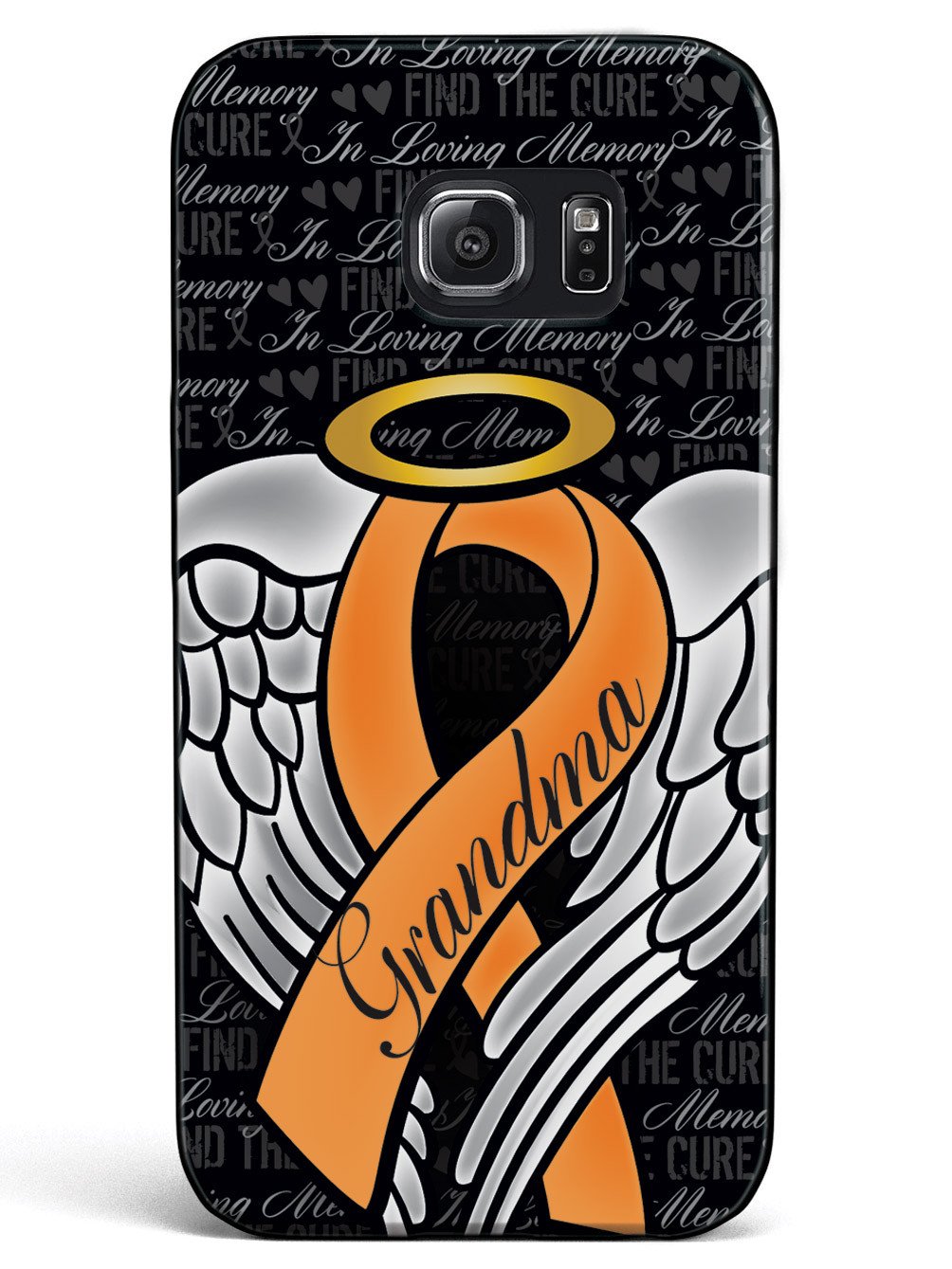 In Loving Memory of My Grandma - Orange Ribbon Case