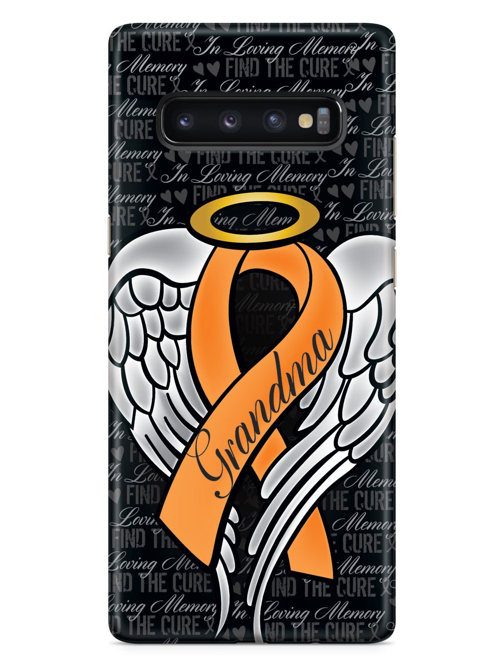 In Loving Memory of My Grandma - Orange Ribbon Case