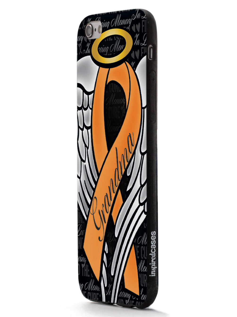 In Loving Memory of My Grandma - Orange Ribbon Case