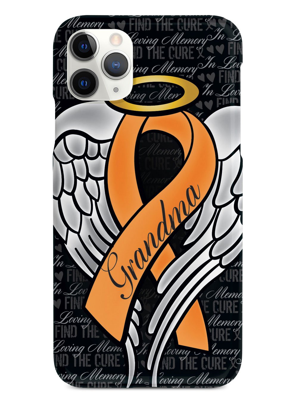 In Loving Memory of My Grandma - Orange Ribbon Case