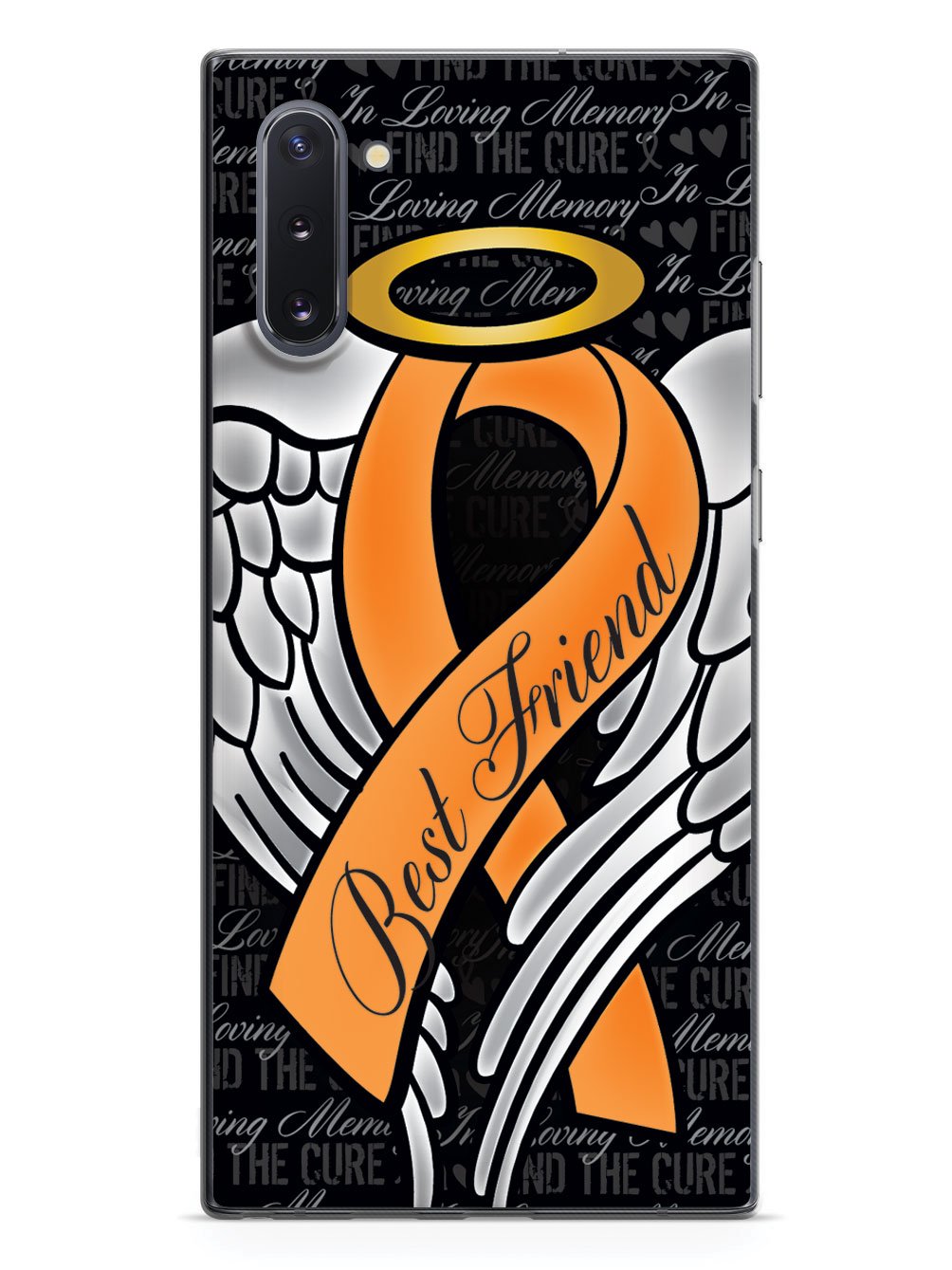 In Loving Memory of My Best Friend - Orange Ribbon Case