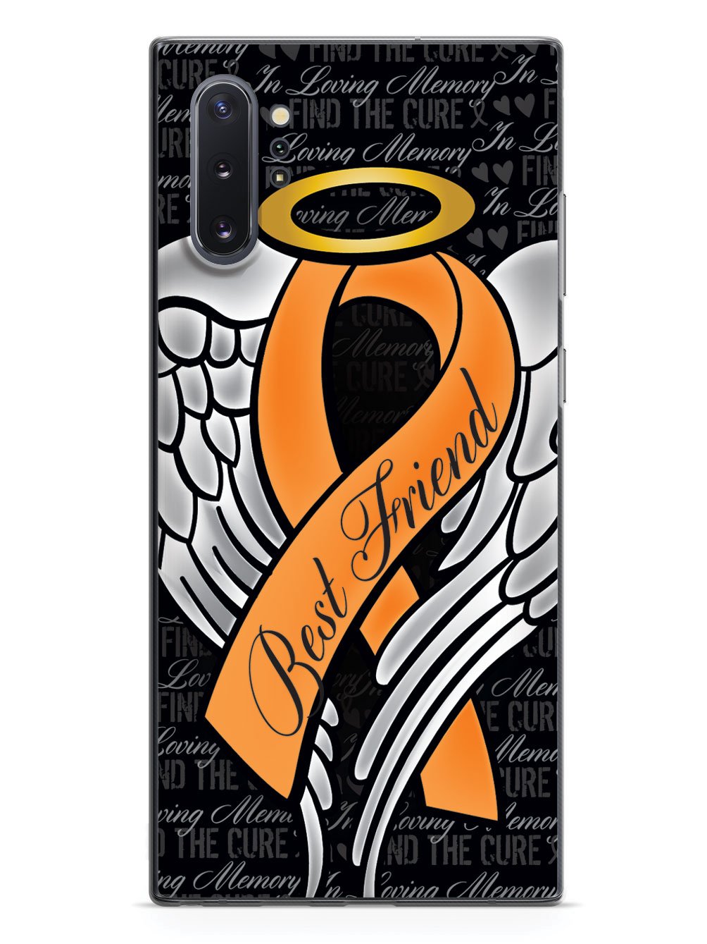 In Loving Memory of My Best Friend - Orange Ribbon Case