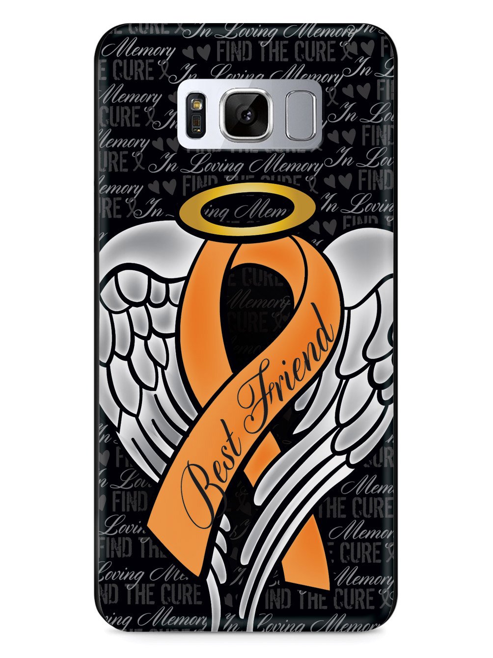 In Loving Memory of My Best Friend - Orange Ribbon Case