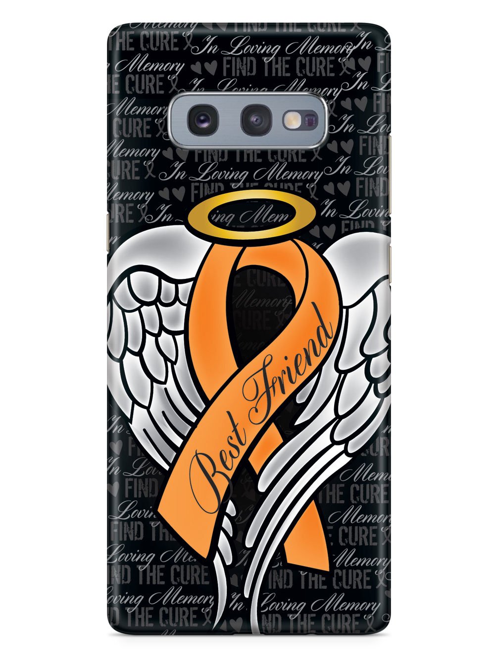 In Loving Memory of My Best Friend - Orange Ribbon Case