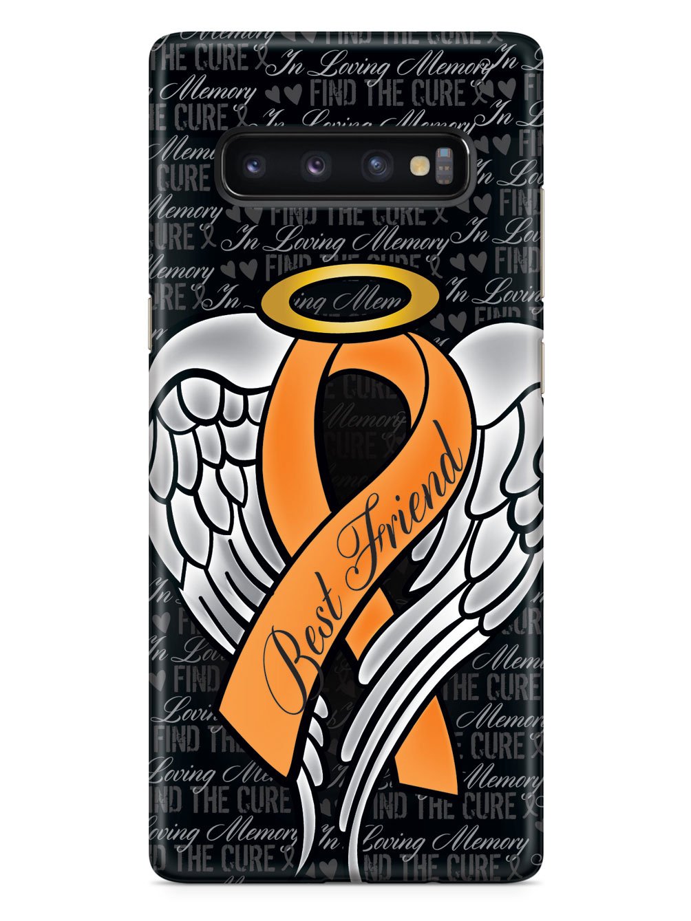 In Loving Memory of My Best Friend - Orange Ribbon Case