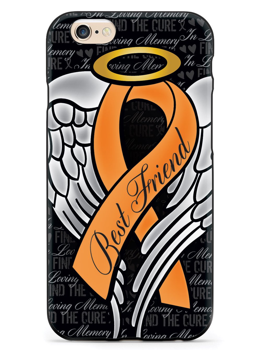 In Loving Memory of My Best Friend - Orange Ribbon Case