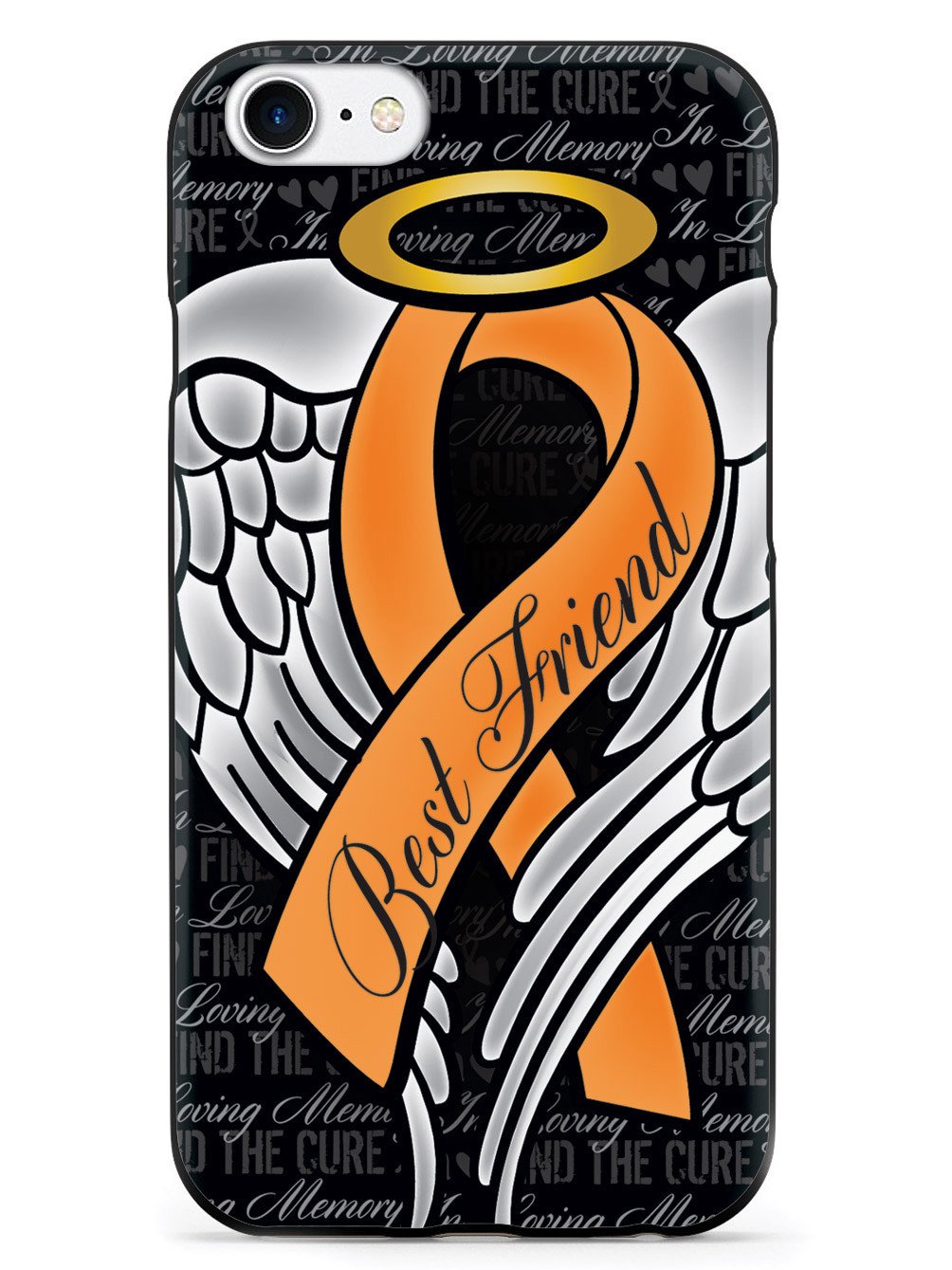 In Loving Memory of My Best Friend - Orange Ribbon Case