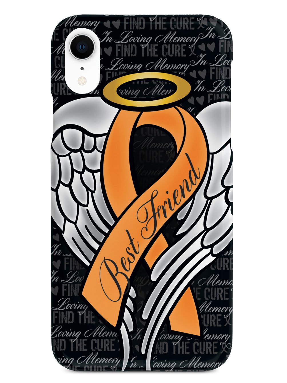 In Loving Memory of My Best Friend - Orange Ribbon Case