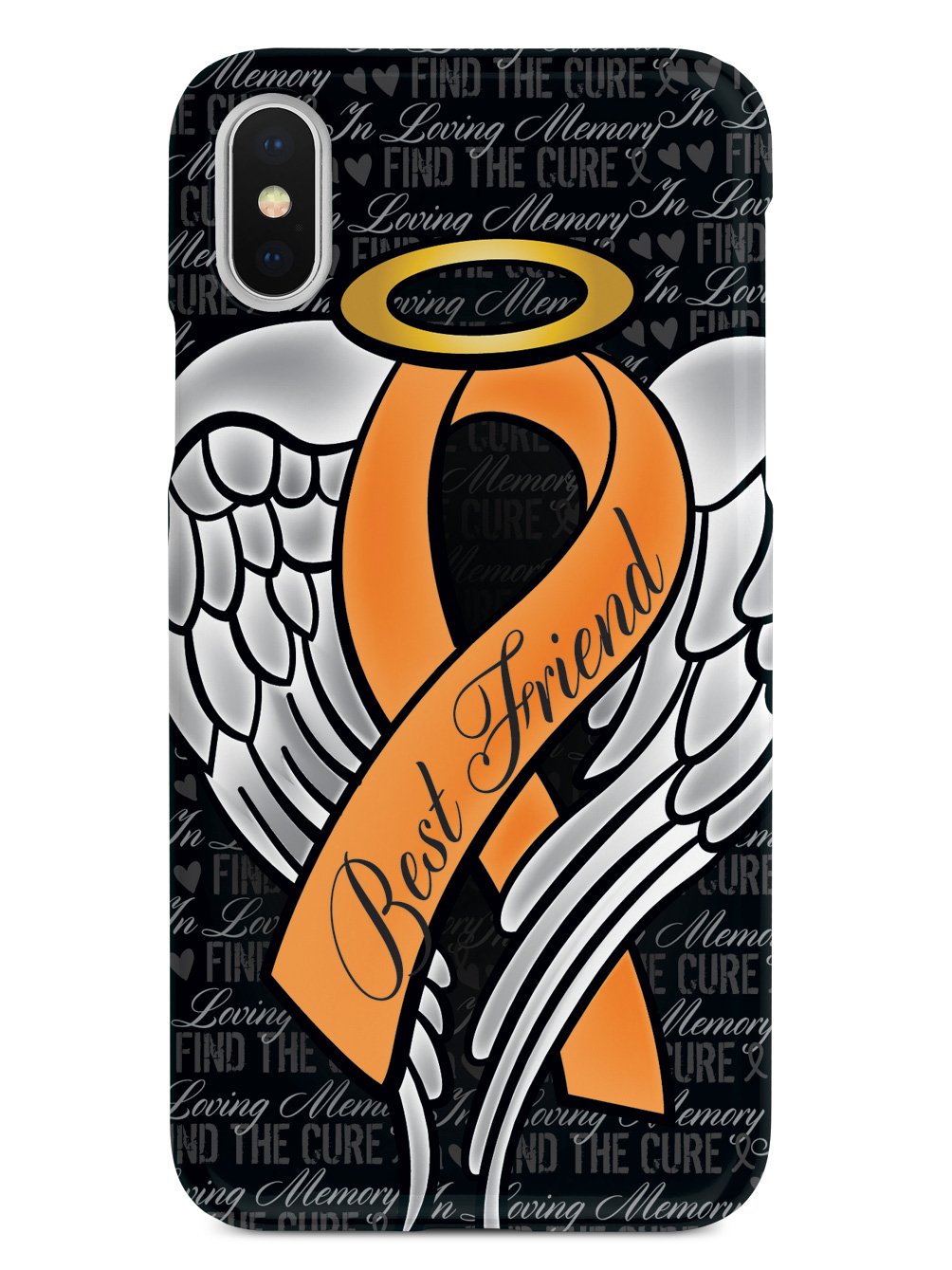 In Loving Memory of My Best Friend - Orange Ribbon Case