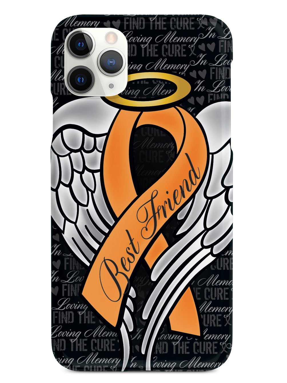 In Loving Memory of My Best Friend - Orange Ribbon Case