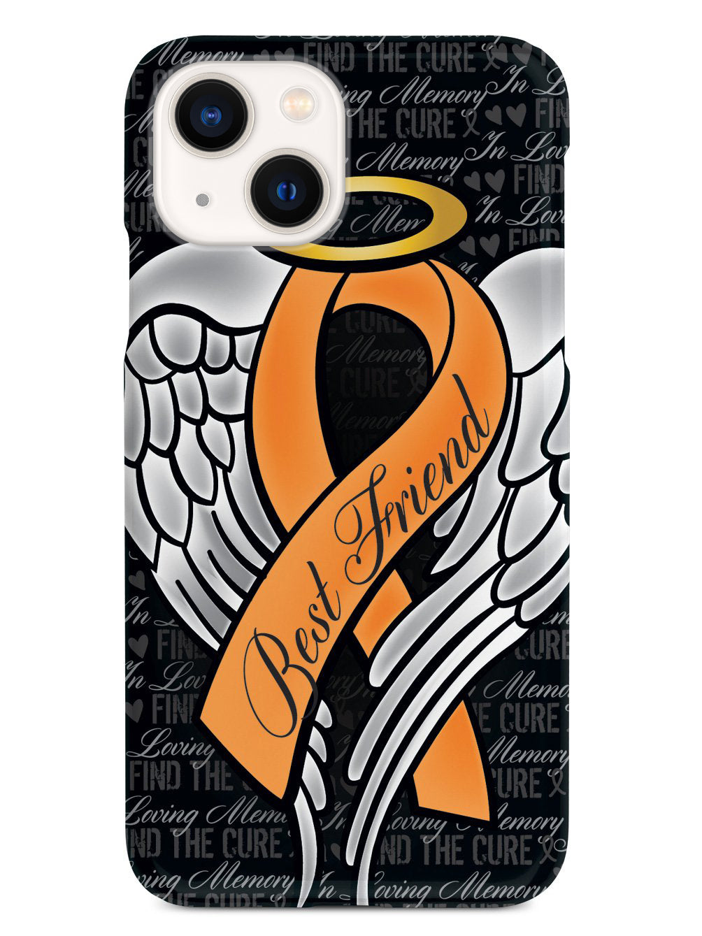 In Loving Memory of My Best Friend - Orange Ribbon Case