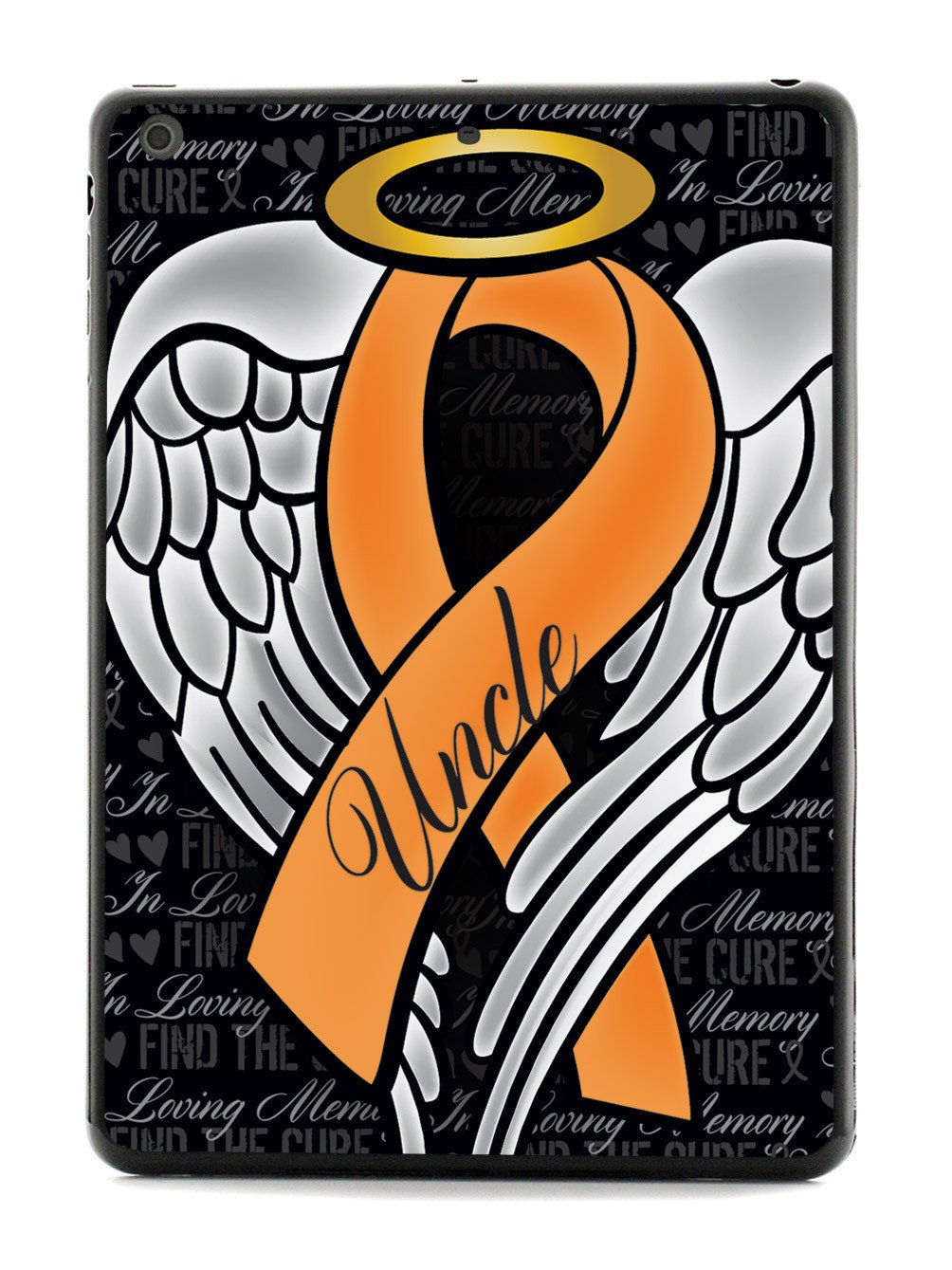 In Loving Memory of My Uncle - Orange Ribbon Case