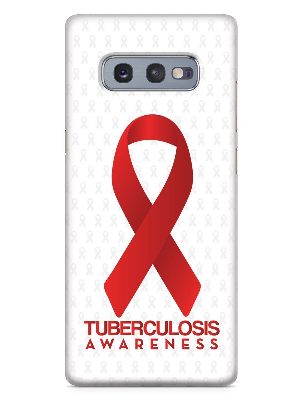 Tuberculosis - Awareness Ribbon - White Case