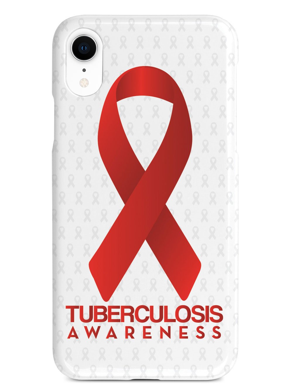 Tuberculosis - Awareness Ribbon - White Case