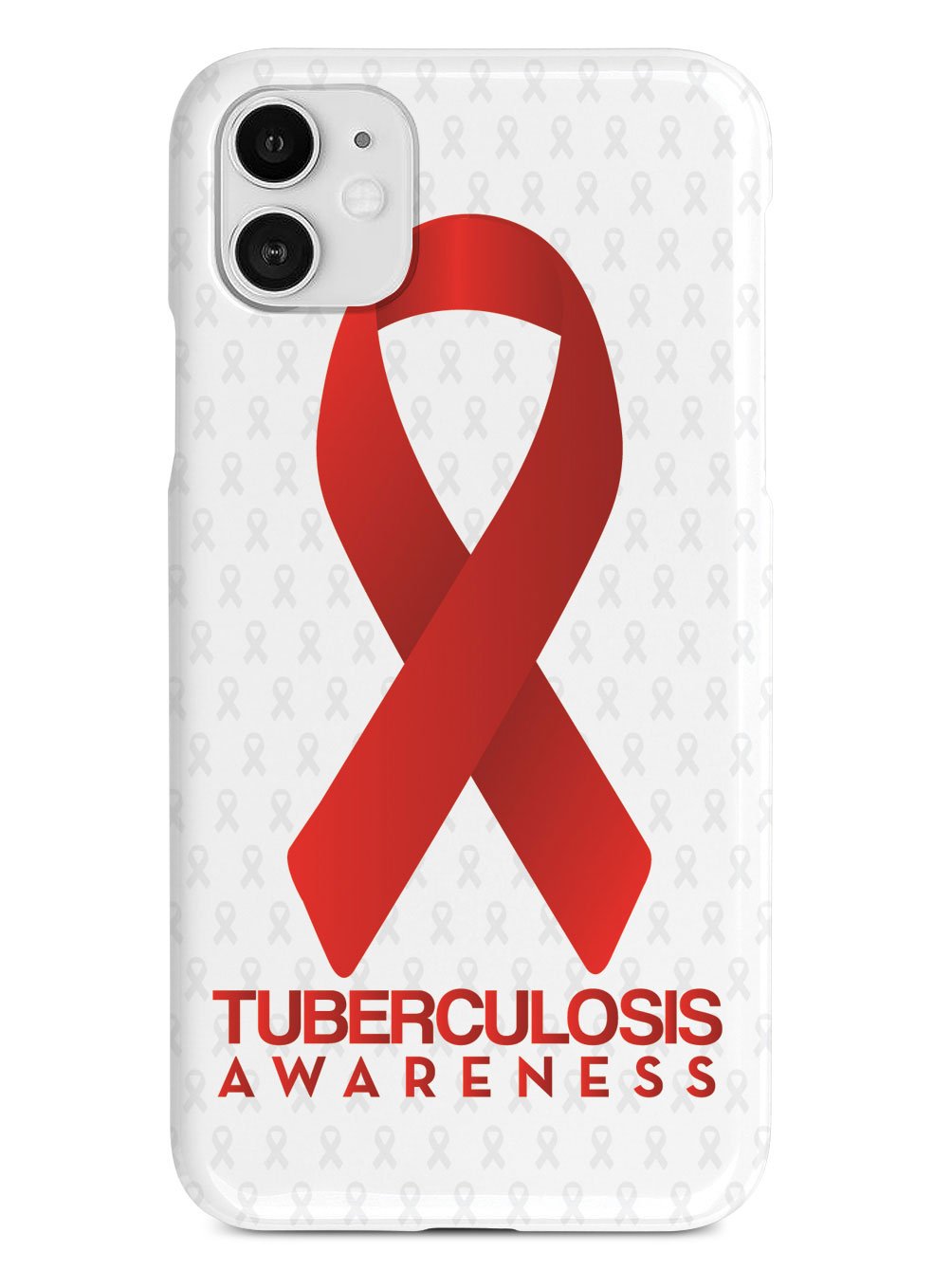 Tuberculosis - Awareness Ribbon - White Case