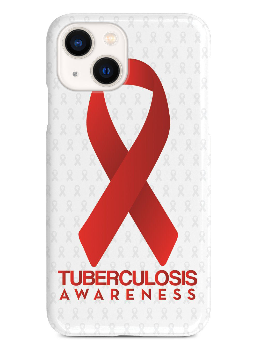 Tuberculosis - Awareness Ribbon - White Case