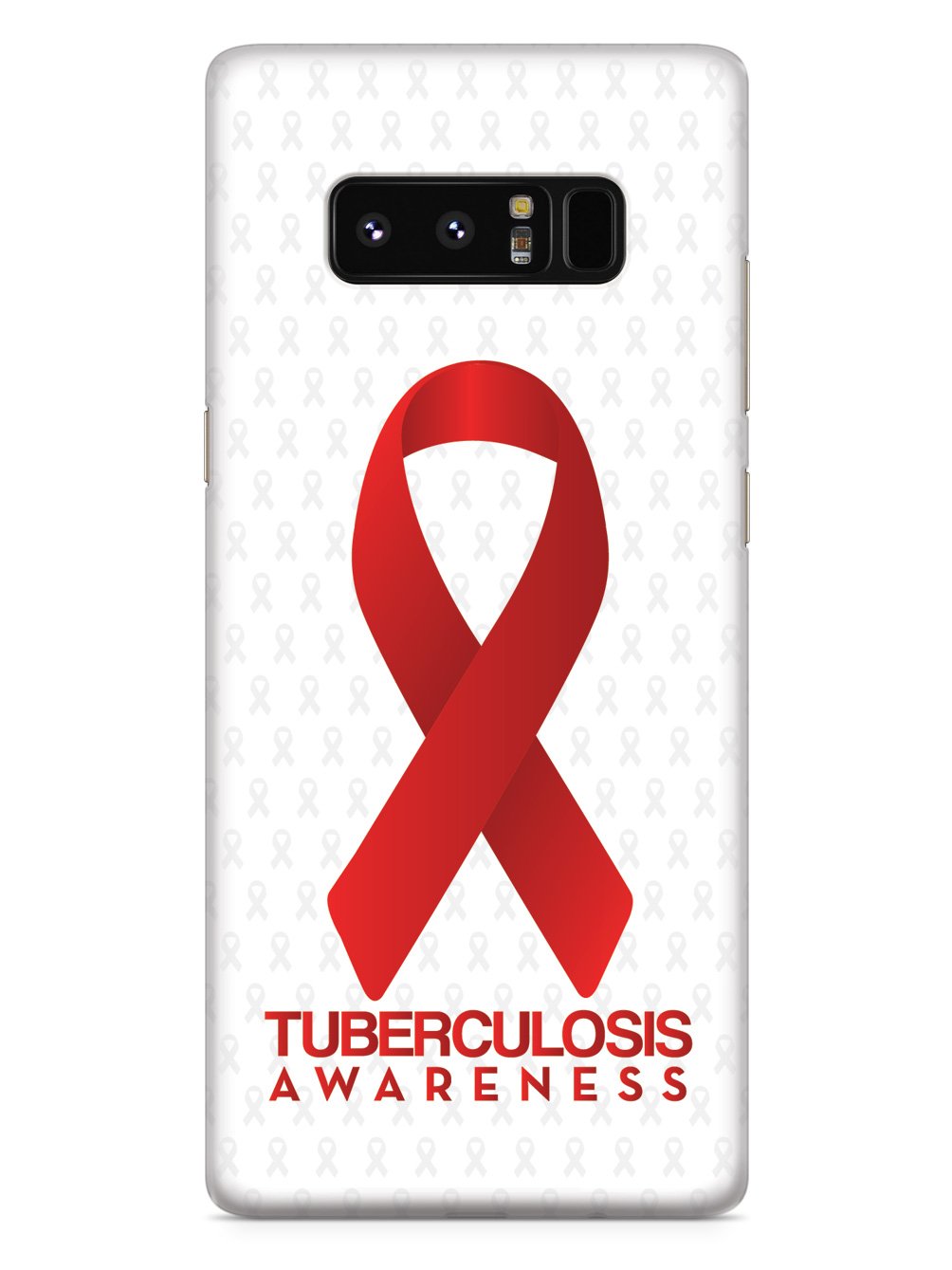 Tuberculosis - Awareness Ribbon - White Case