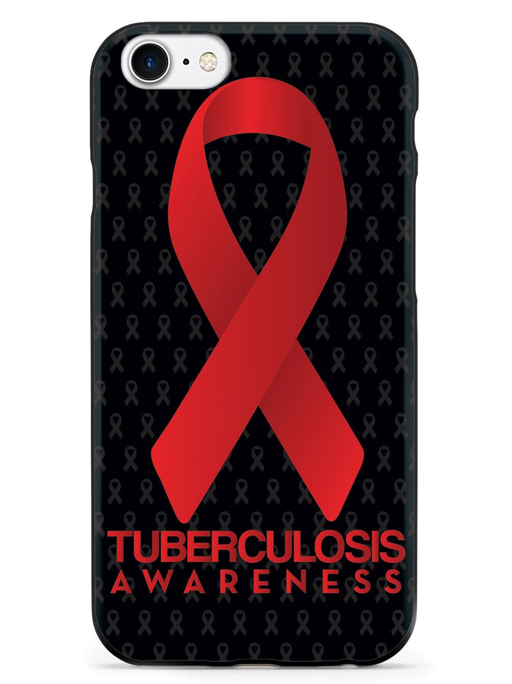 Tuberculosis - Awareness Ribbon - Black Case