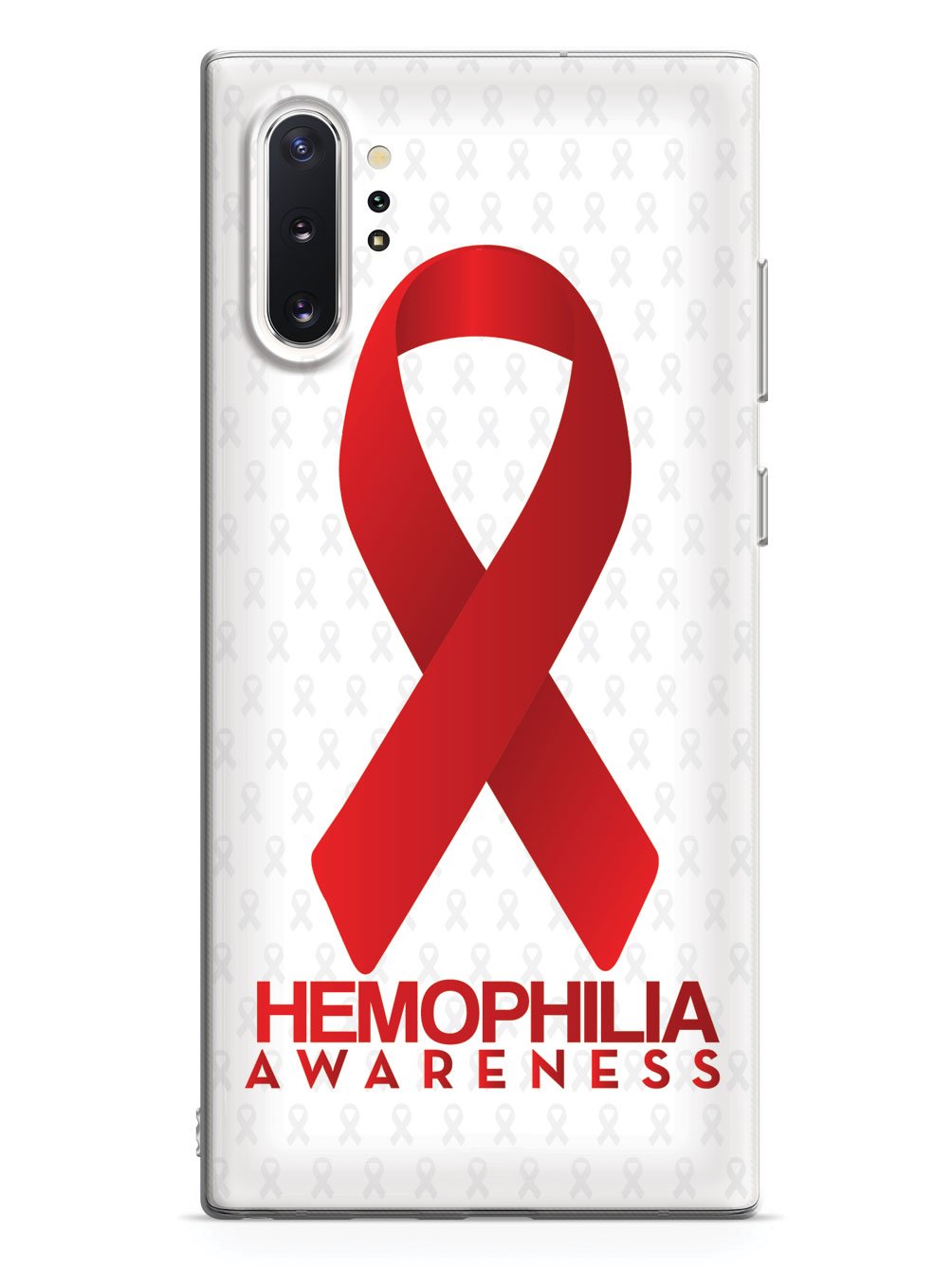 Hemophilia - Awareness Ribbon - White Case