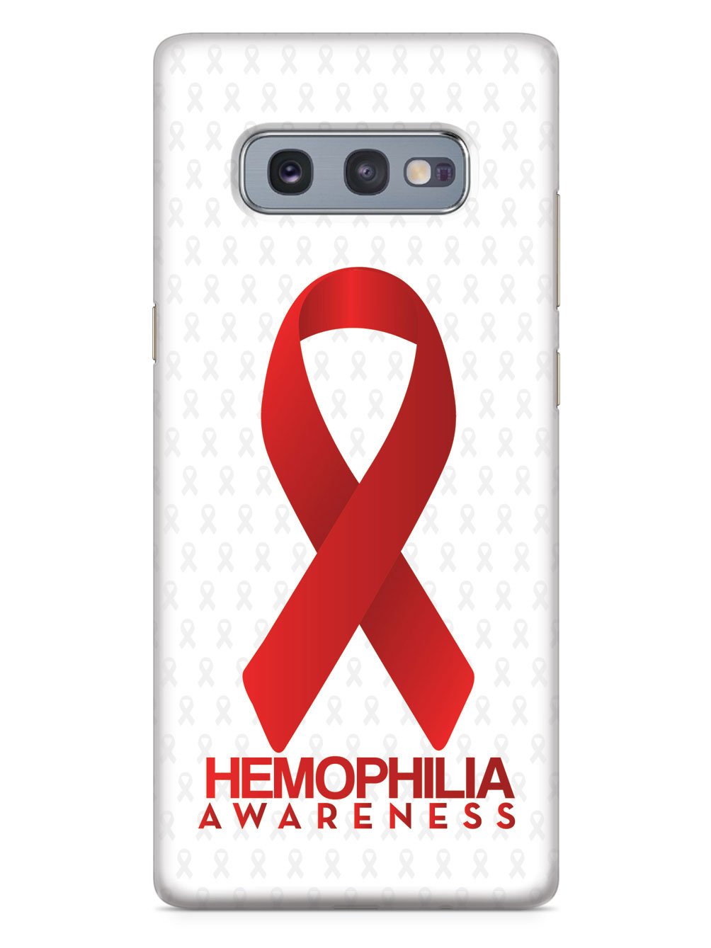 Hemophilia - Awareness Ribbon - White Case