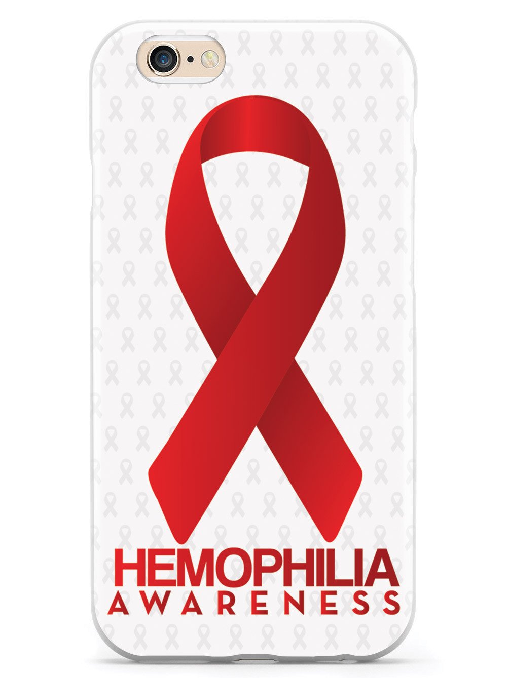 Hemophilia - Awareness Ribbon - White Case