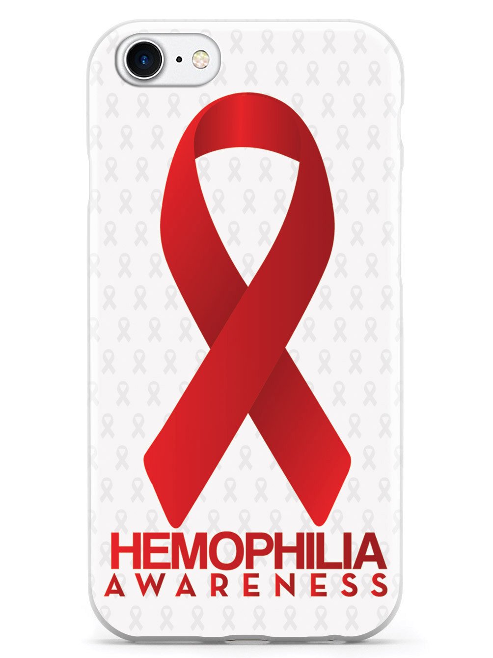 Hemophilia - Awareness Ribbon - White Case