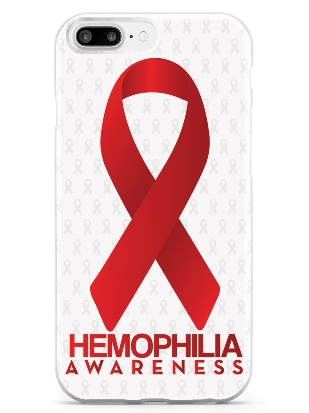 Hemophilia - Awareness Ribbon - White Case