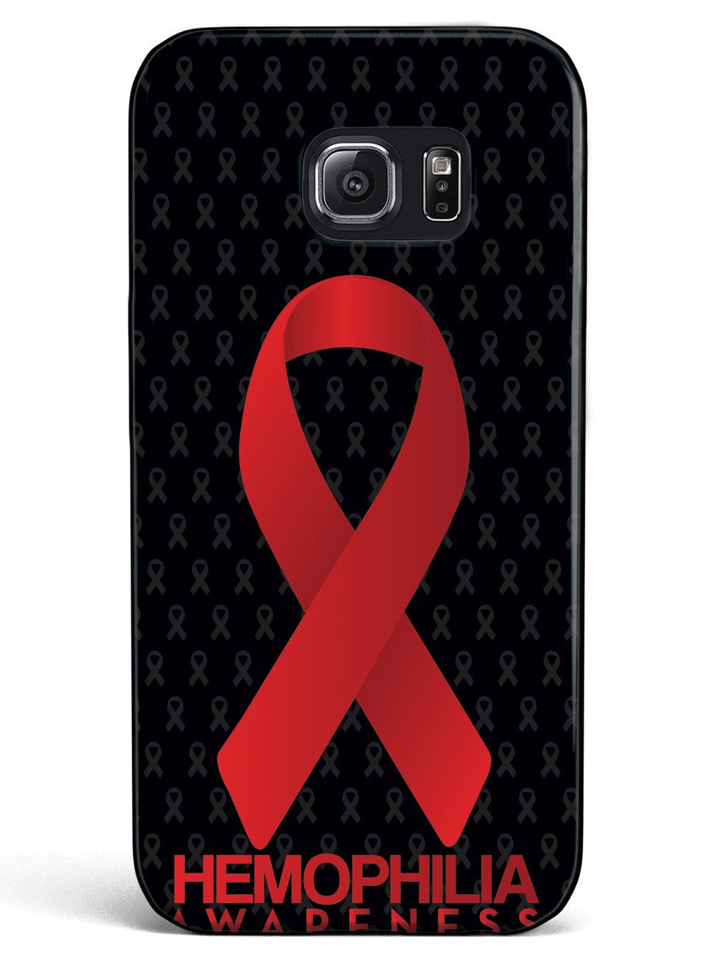 Hemophilia - Awareness Ribbon - Black Case