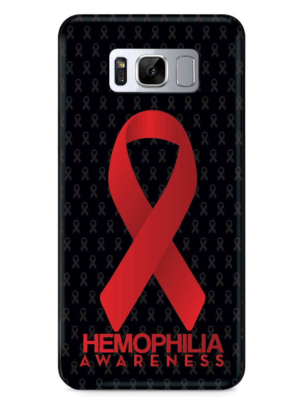 Hemophilia - Awareness Ribbon - Black Case