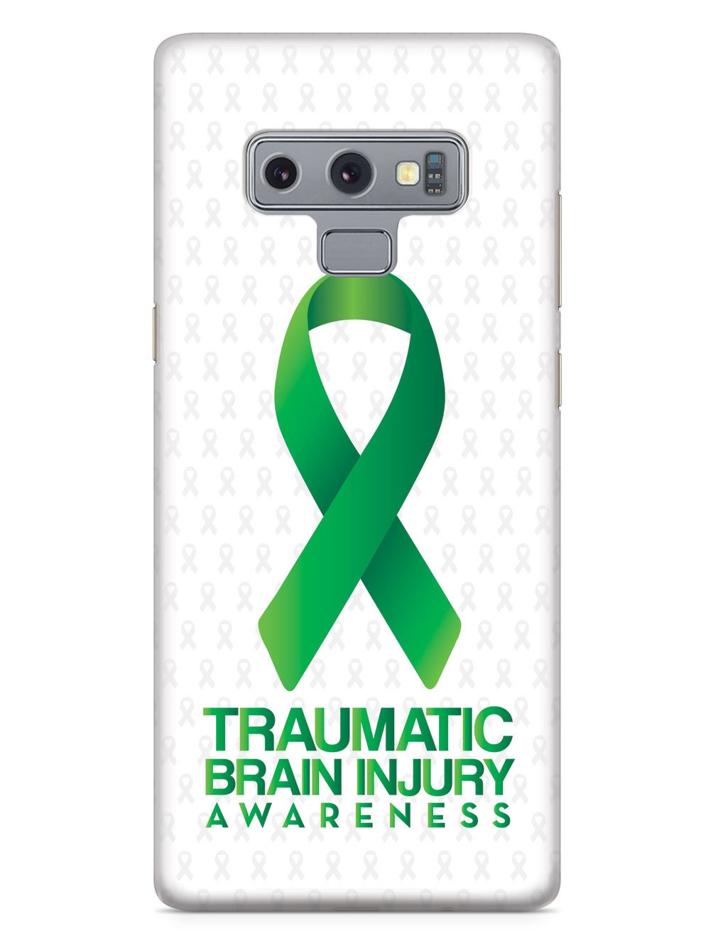 Traumatic Brain Injury - Awareness Ribbon - White Case