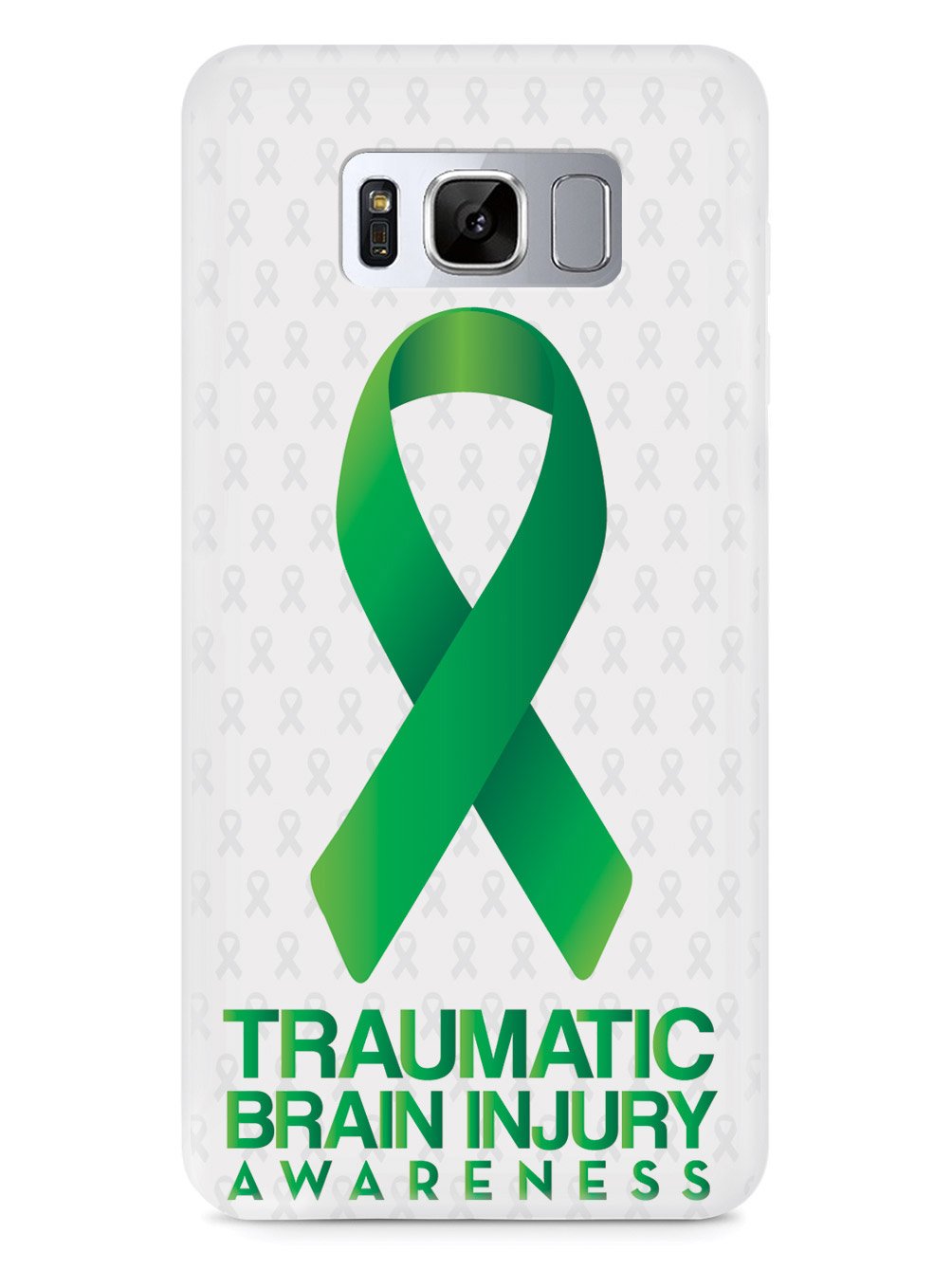 Traumatic Brain Injury - Awareness Ribbon - White Case