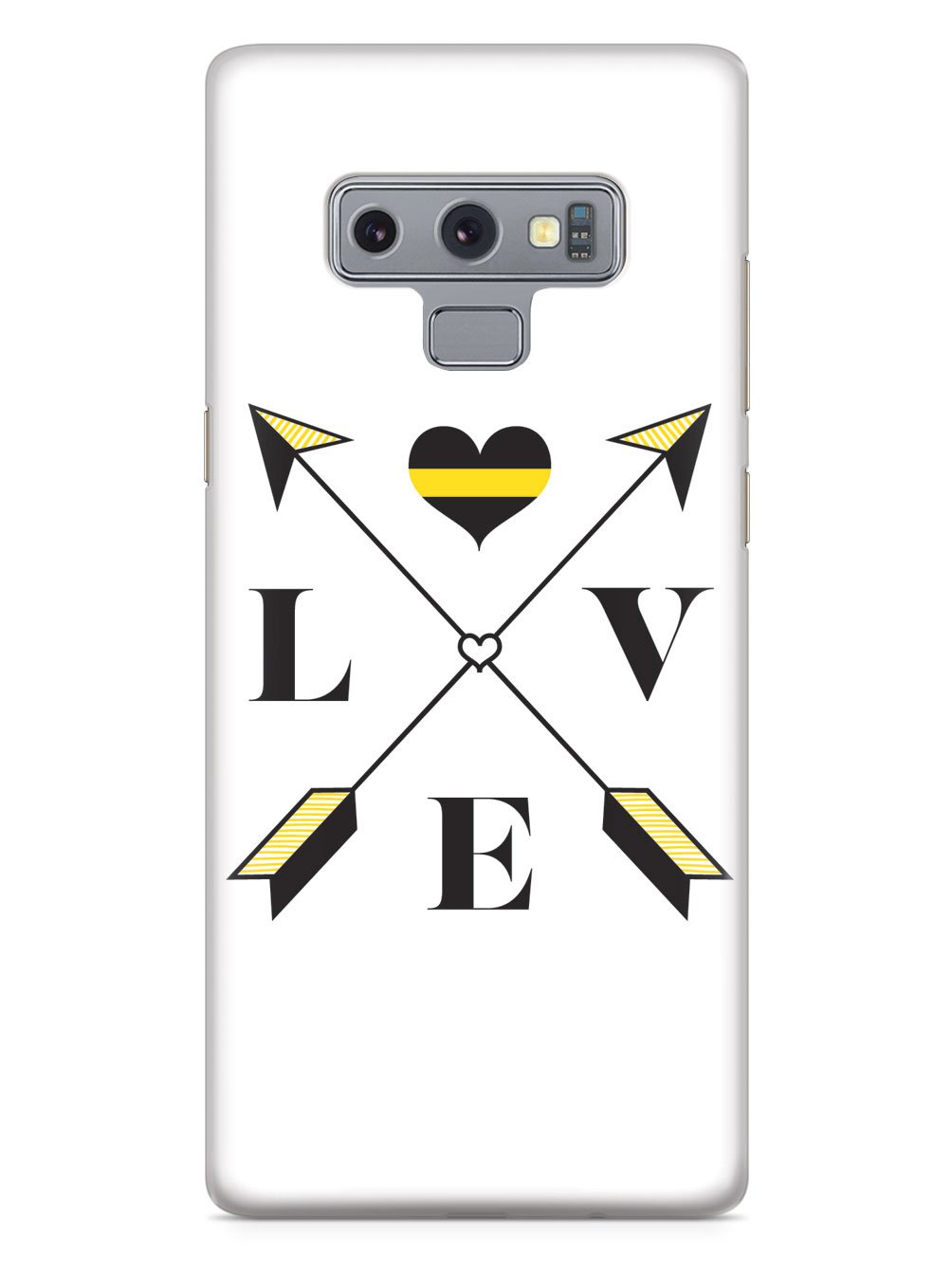 Love Arrow Cross - Thin Gold Line - Dispatch Case