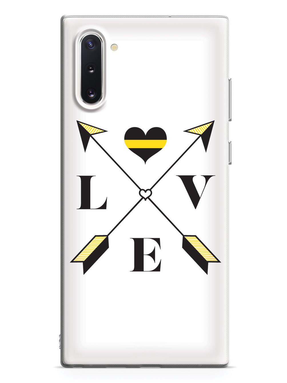 Love Arrow Cross - Thin Gold Line - Dispatch Case