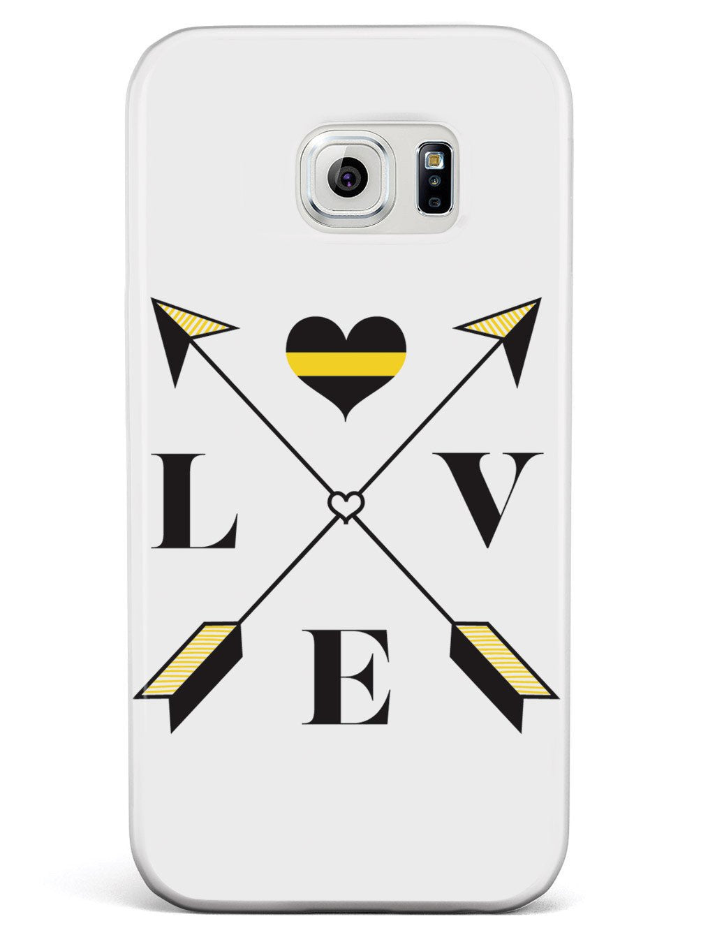 Love Arrow Cross - Thin Gold Line - Dispatch Case