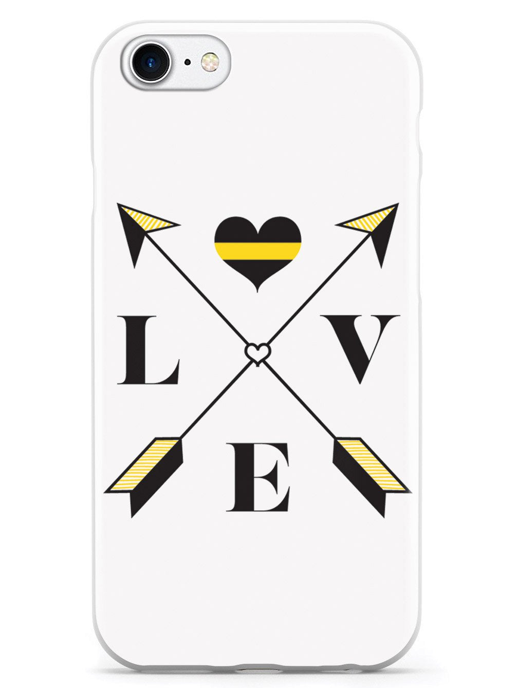 Love Arrow Cross - Thin Gold Line - Dispatch Case