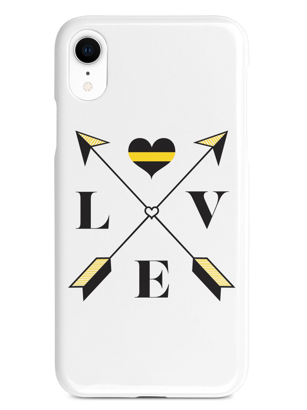 Love Arrow Cross - Thin Gold Line - Dispatch Case