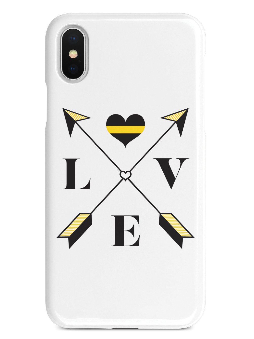 Love Arrow Cross - Thin Gold Line - Dispatch Case