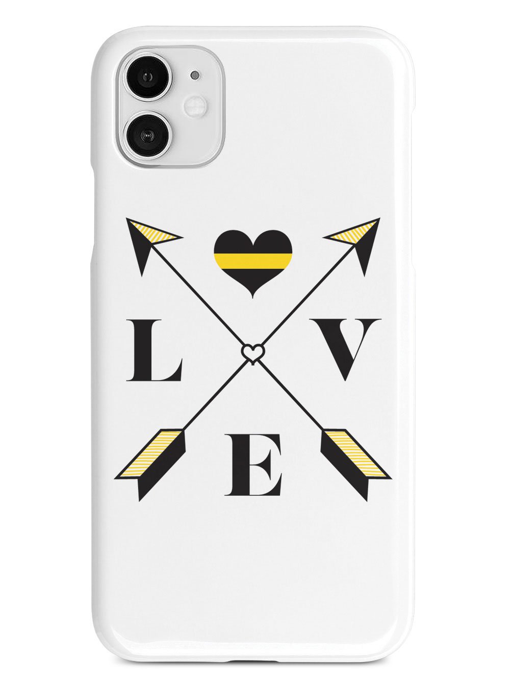 Love Arrow Cross - Thin Gold Line - Dispatch Case