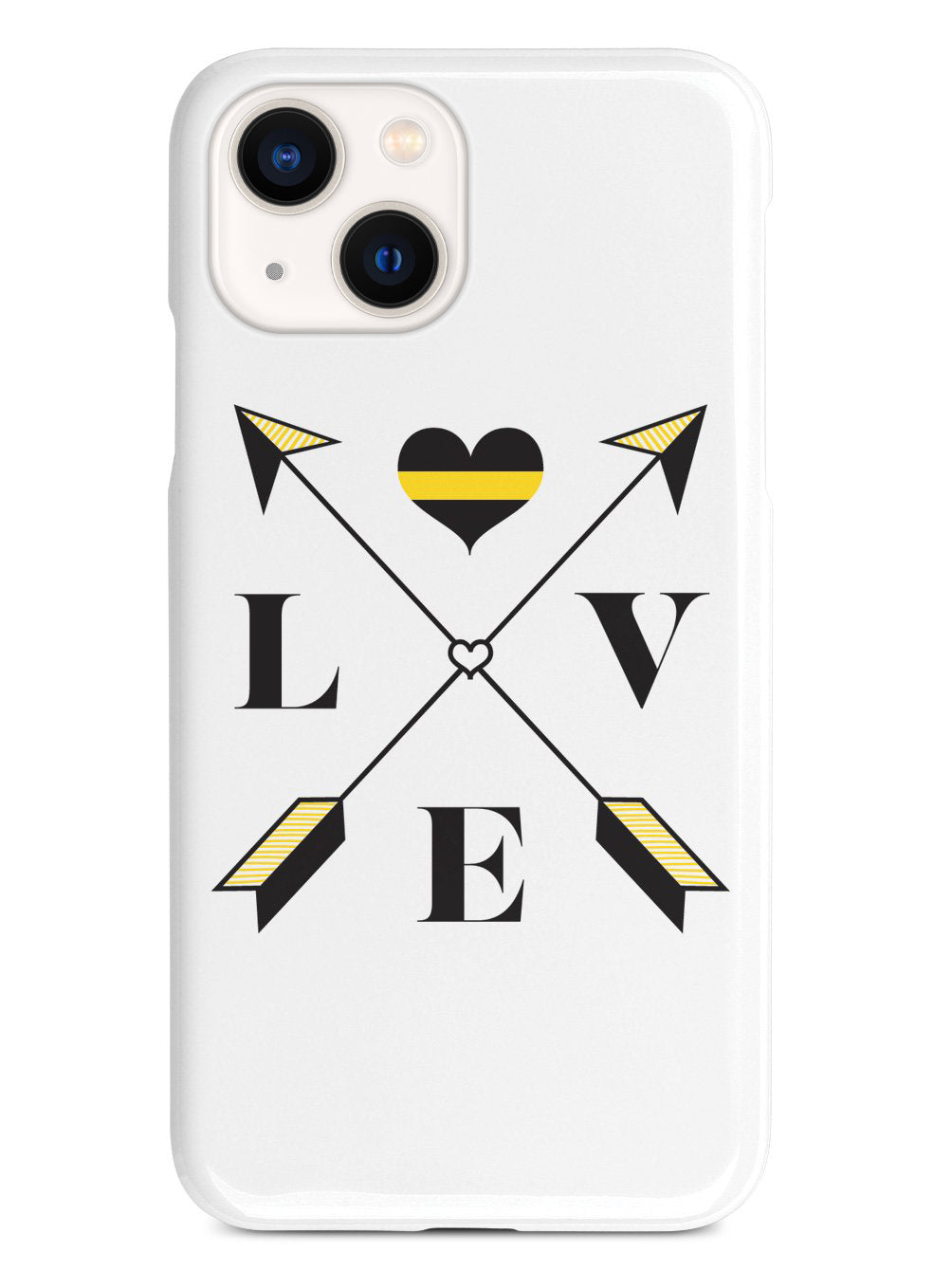 Love Arrow Cross - Thin Gold Line - Dispatch Case