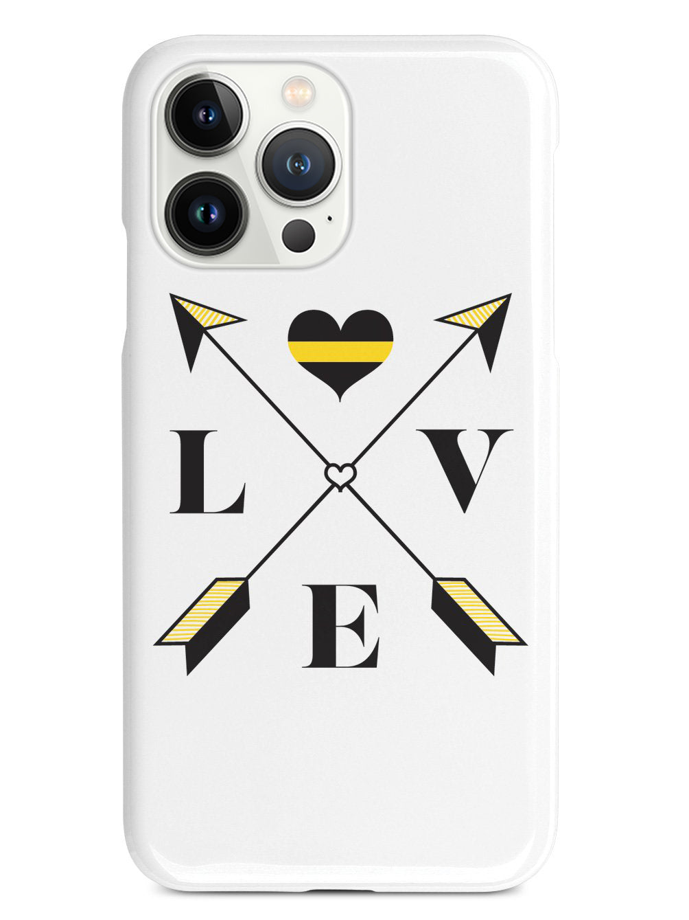 Love Arrow Cross - Thin Gold Line - Dispatch Case