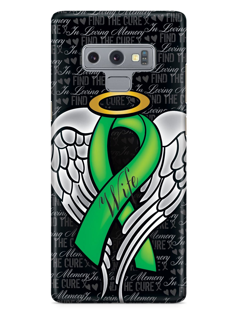 In Loving Memory of My Wife - Green Ribbon Case
